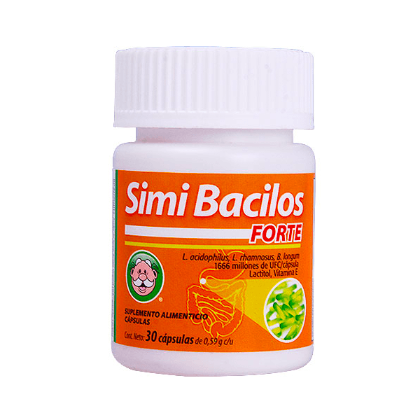 LACTOBACILOS FORTE SIMIBACILOS 30 CAPSULAS