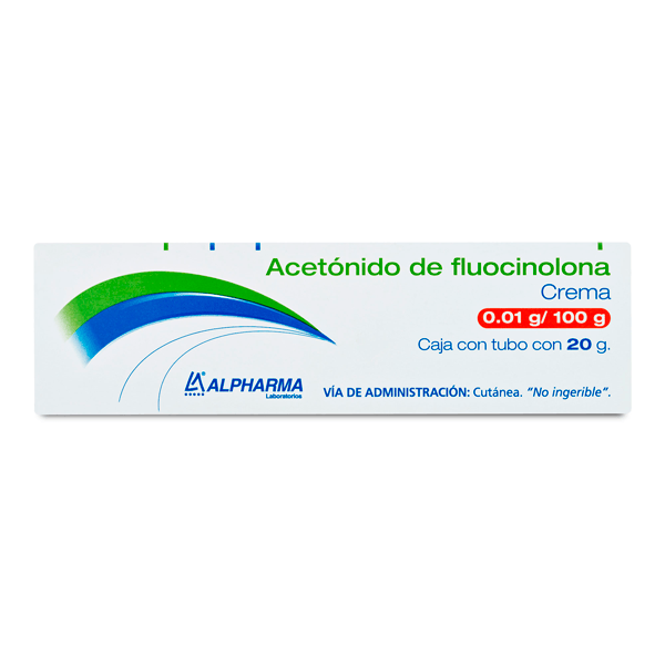 FLUOCINOLONA CREMA 20 GR 1 PIEZA