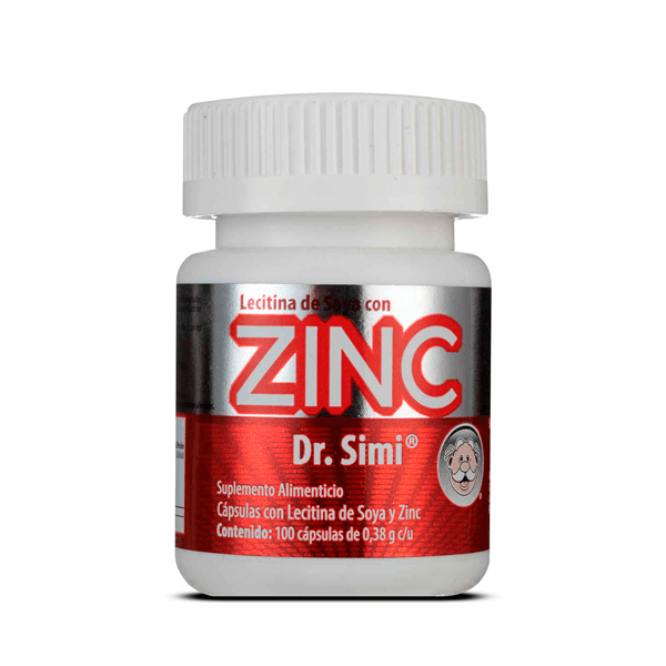 ZINC 7.18MG 100 CAPSULAS