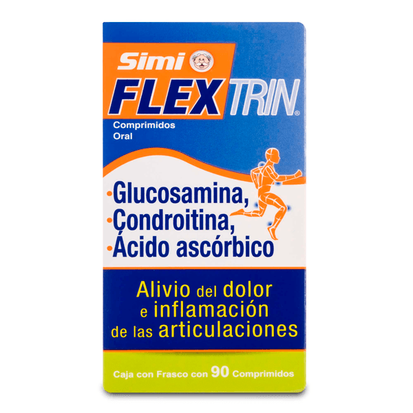 SIMIFLEX TRIN GLUCOSAMINA / CONDROITINA / ACIDO ASCORBICO 90 COMPRIMIDOS