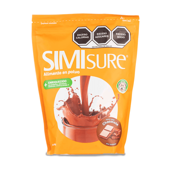 SIMISURE POLVO SABOR CHOCOLATE 462 GR 1 PIEZA