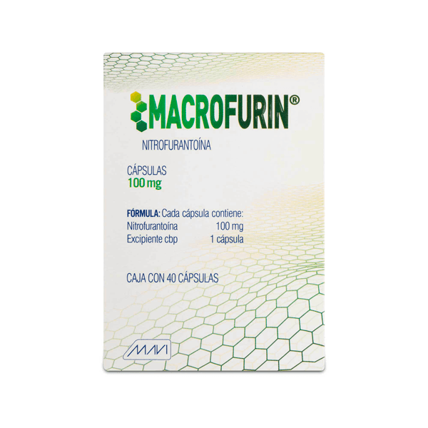 NITROFURANTOINA 100 MG 40 CAPSULAS
