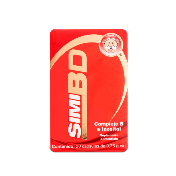 SIMI B DIABETICO COMPLEJO B E INOSITOL 30 CAPSULAS