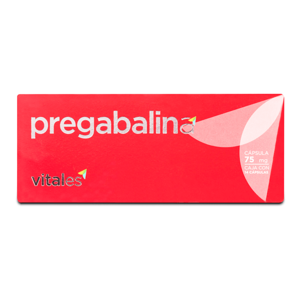 PREGABALINA 75 MG PFIZER 14 CAPSULAS