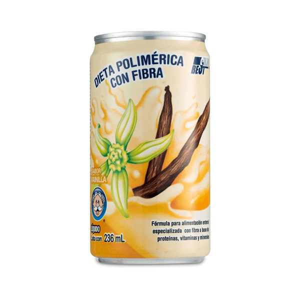 DIETA POLIMERICA CON FIBRA SABOR VAINILLA 236 ML 1 PIEZA