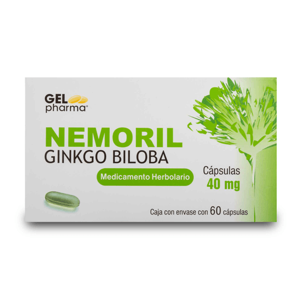 GINKGOBILOBA 40 MG 60 CAPSULAS