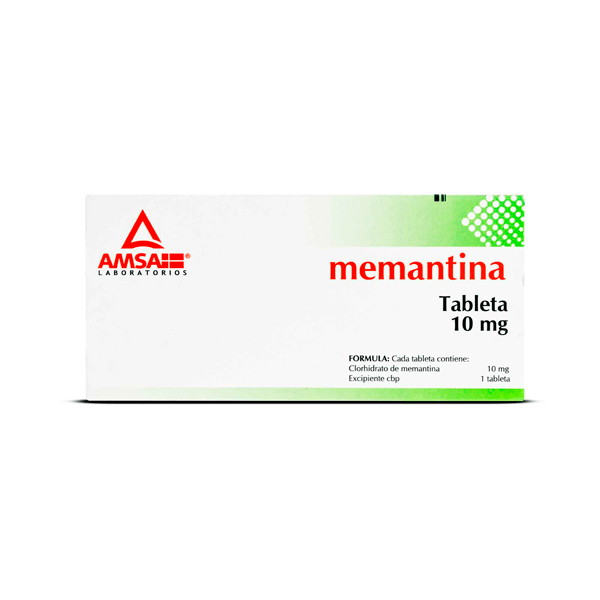 MEMANTINA 10 MG 28 TABLETAS