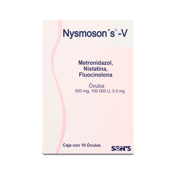 FLUOCINOLONA / METRONIDAZOL / NISTATINA 10 OVULOS