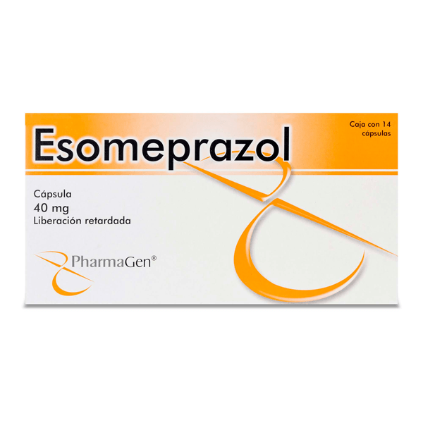ESOMEPRAZOL 40 MG 14 CAPSULAS LIBERACION RETARDADA