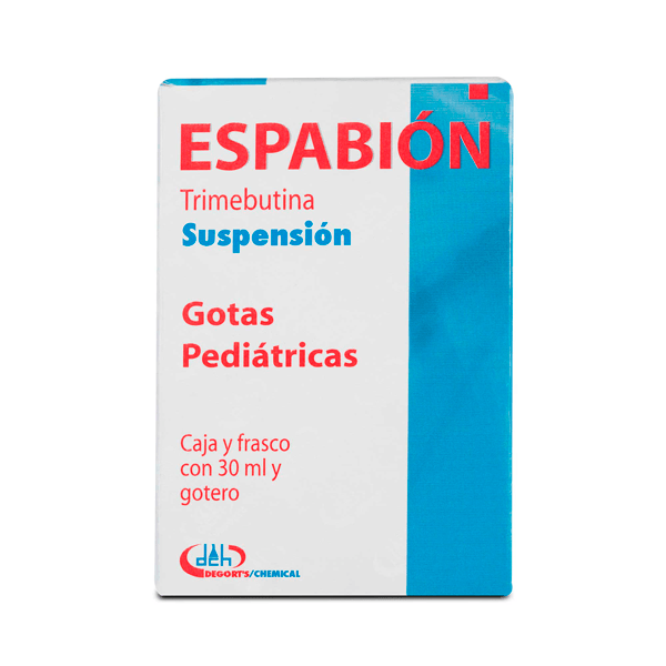 TRIMEBUTINA 20MG/1M PEDIATRICO SUSPENSION GOTAS 30 ML 1 PIEZA