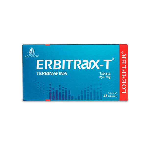 TERBINAFINA 250 MG 28 TABLETAS