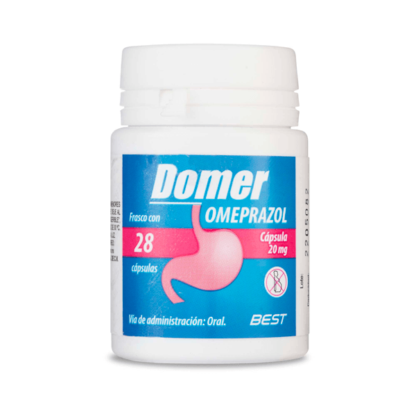 OMEPRAZOL 20 MG 28 CAPSULAS