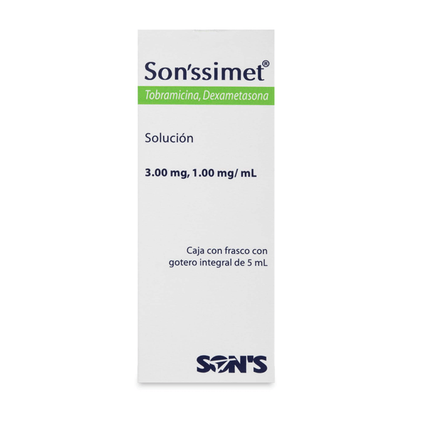 TOBRAMICINA / DEXAMETASONA 3/1 MG SOLUCION OFTALMICA 5 ML 1 PIEZA