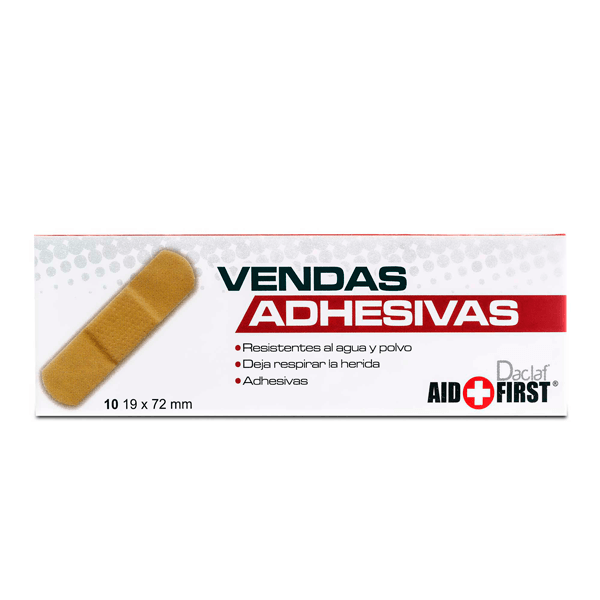 VENDA ADHESIVA CAJA 10 PIEZAS