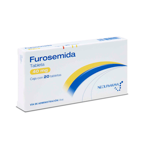 FUROSEMIDA 40 MG 20 TABLETAS