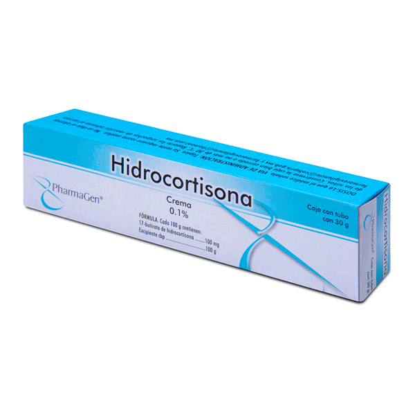 HIDROCORTISONA 0.1G/100G CREMA TOPICA 30 GR 1 PIEZA
