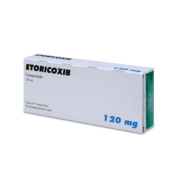 ETORICOXIB 120 MG 7 COMPRIMIDOS MERCK