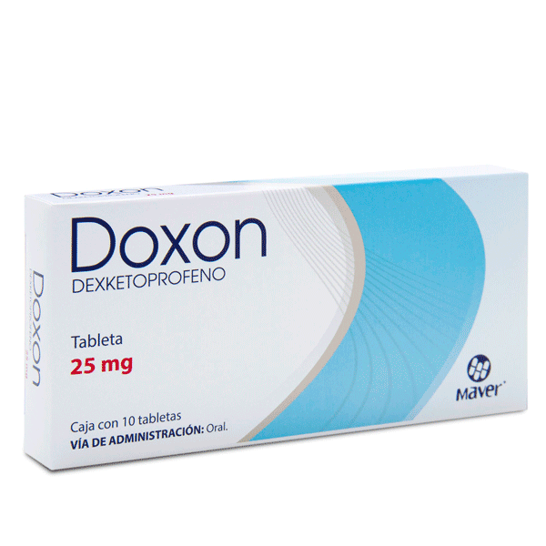 DEXKETOPROFENO 25 MG 10 TABLETAS