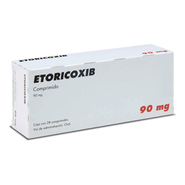 ETORICOXIB 90 MG MSD 28 COMPRIMIDOS