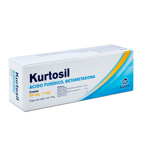 ACIDO FUSIDICO / BETAMETASONA 20/1MG CREMA 15 GR 1 PIEZA
