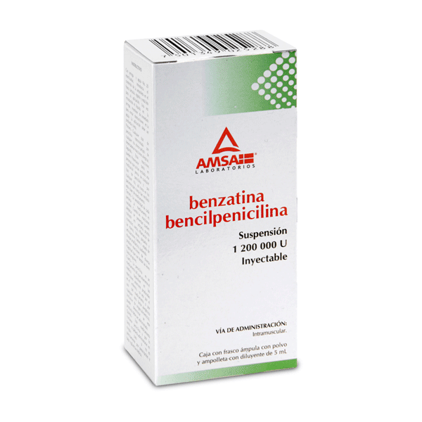 BENCILPENICILINA / BENZATINA SUSPENSION INYECTABLE 1 PIEZA