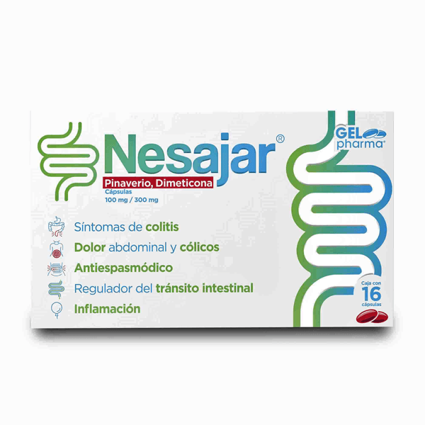 PINAVERIO / DIMETICONA  100/300 MG 16 CAPSULAS