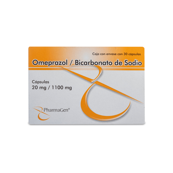 OMEPRAZOL / BICARBONATO DE SODIO 20/1100MG 30 CAPSULAS
