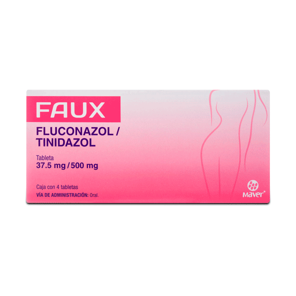 FLUCONAZOL / TINIDAZOL 37.5/500MG 4 TABLETAS