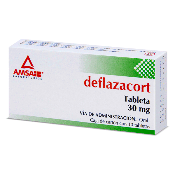 DEFLAZACORT 30 MG 10 TABLETAS