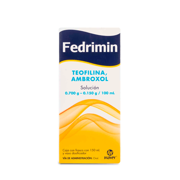 TEOFILINA / AMBROXOL .7/.15 GR SOLUCION 150 ML 1 PIEZA