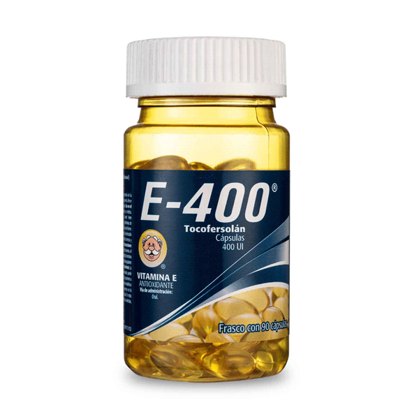 VITAMINA E 400 MG 90 CAPSULAS