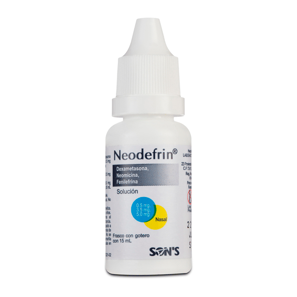 DEXAMETASONA/FENILEFRINA/NEOMICINA 15ML NASAL