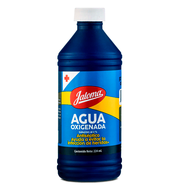 AGUA OXIGENADA SOLUCION 224 ML 1 PIEZA