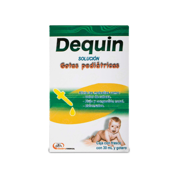 FENILEFRINA / CLORFENAMINA / GUAIFENESINA / PARACETAMOL PEDIATRICO SOLUCION GOTAS 30 ML 1 PIEZA
