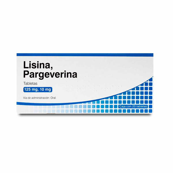 CLONIXINATO DE LISINA / PARGEVERINA 20 TABLETAS