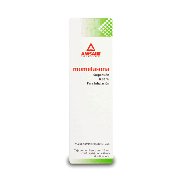 MOMETASONA FUROATO  50MCG AD 140DOSIS 18ML SPRAY NASAL 1 PIEZA