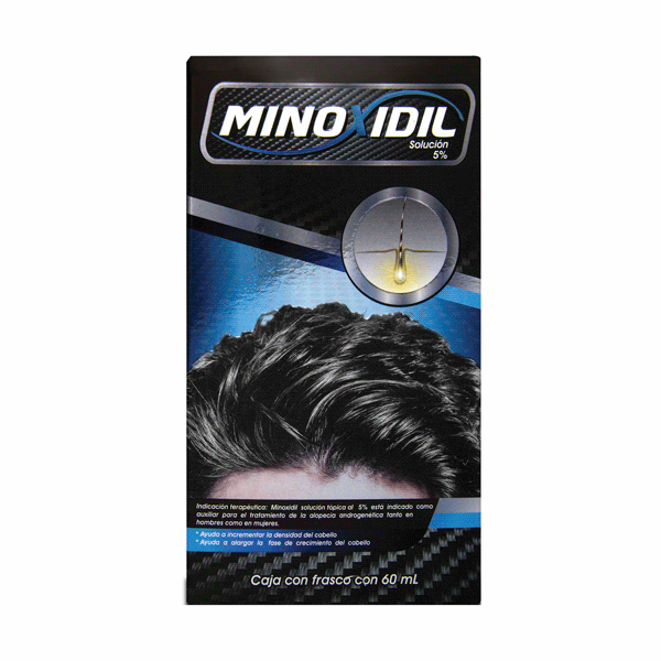 MINOXIDIL SOLUCION 5GR/100ML 60 ML 1 PIEZA