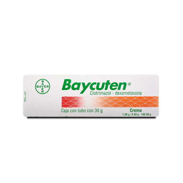 CLOTRIMAZOL/ DEXAMETASONA 1GR/0.04GR CREMA 30 GR BAYCUTEN