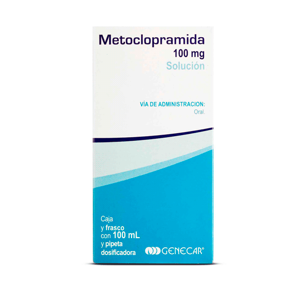 METOCLOPRAMIDA 100MG/100ML SOLUCION 1 PIEZA
