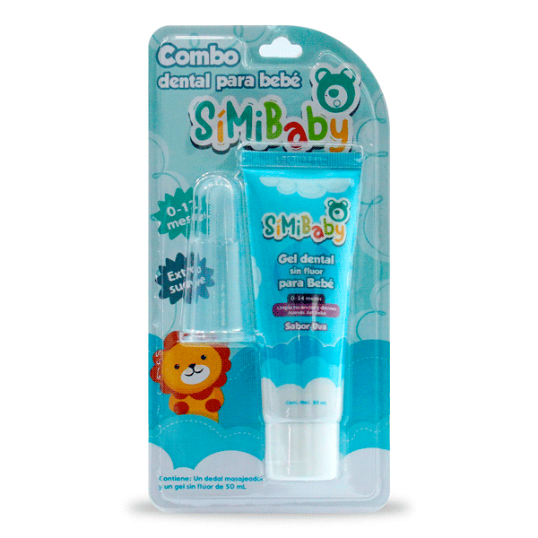 COMBO GEL DENTAL 50 ML + DEDAL SIMIBABY