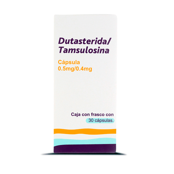 DUTASTERIDA / TAMSULOSINA 0.5/0.4MG 30 CAPSULAS GSK