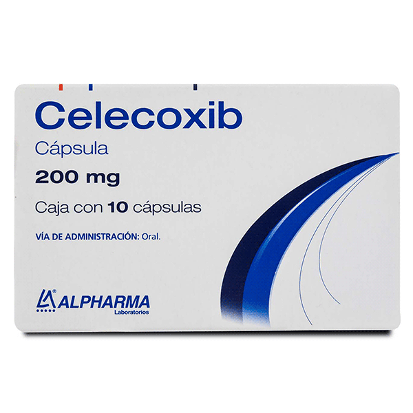 CELECOXIB 200 MG 10 CAPSULAS