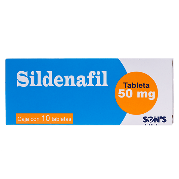 SILDENAFIL 50MG 10 TABLETAS