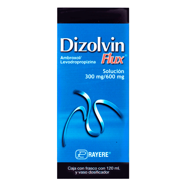LEVODROPROPIZINA / AMBROXOL 0.6/0.3GR/100ML SOLUCION 120ML