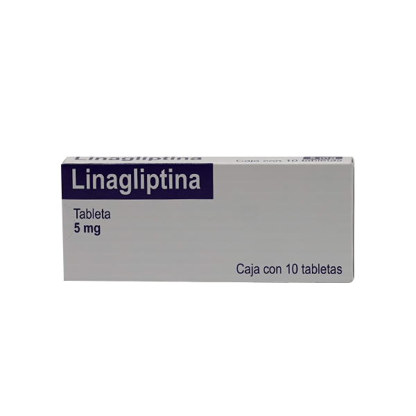 LINAGLIPTINA 5MG 10 TABLETAS