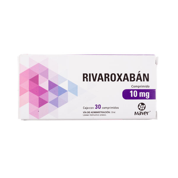 RIVAROXABAN 10 MG 30 TABLETAS