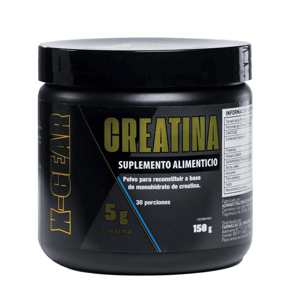 CREATINA 5 GR XGEAR 150 GR POLVO 1 PIEZA