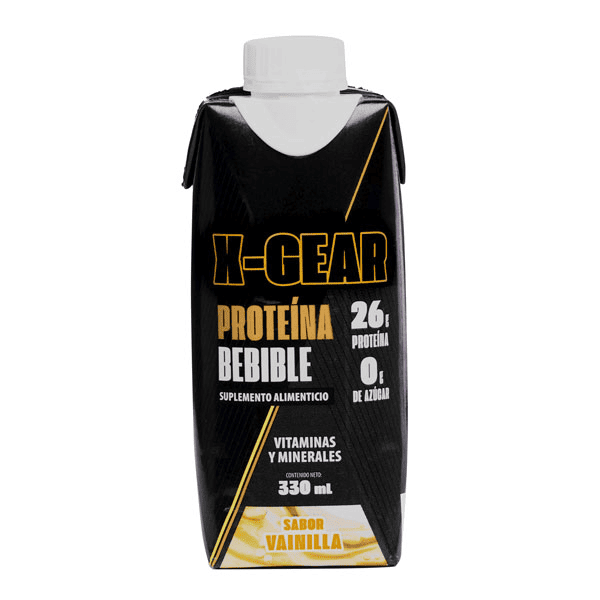 PROTEINA SIN AZUCAR VAINILLA XGEAR 330ML
