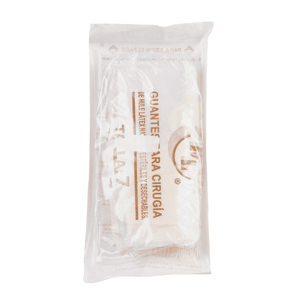 GUANTES ESTERIL 7 O 7.5 PARA CIRUGÍA 1 PAR