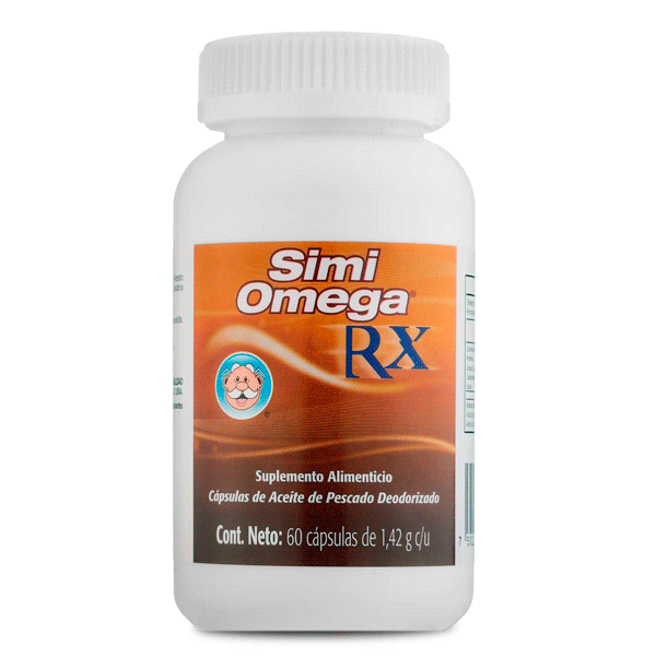 OMEGA RX VITAMINA E / OMEGA 3 / EPA / DHA SIMIOMEGA 60 CAPSULAS